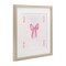 Stupell Industries Queen of Ribbons Card Framed Print Under Glass, design by Lucille Price
